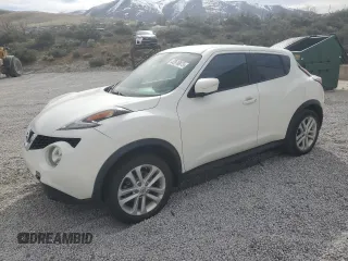 2015 Nissan Juke SV with VIN JN8AF5MV4FT566048, listed as a Copart auction lot 52610875 with 113,626 mi miles and Salvage title. Bid and sale history available at DreamBid. Image 1.