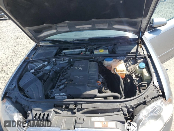 2007 Audi A4 2.0T with VIN WAUDF78E07A077400, listed as a Copart auction lot 50206845 with 99,157 mi miles and Salvage Title. Bid and sale history available at carsss.com. Image 11.