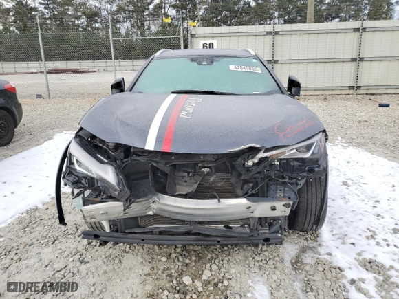 2022 Lexus UX with VIN JTHP3JBH2N2052707, listed as a Copart auction lot 42049885 with 24,754 mi miles and Clean Title. Bid and sale history available at carsss.com. Image 5.