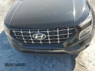2021 Hyundai Venue SEL with VIN KMHRC8A32MU126490, listed as a Copart auction lot 48974615 with 48,857 mi miles and Salvage title. Bid and sale history available at DreamBid. Image 12.