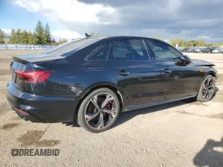 2023 Audi S4 Prestige with VIN WAUC4AF41PA013133, listed as a Copart auction lot 75619784 with 23,125 mi miles and Clean Title. Bid and sale history available at carsss.com. Image 3.