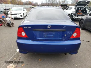 2005 Honda Civic Cpe VP SSRS with VIN 1HGEM22325L064965, listed as a Copart auction lot 78251404 with 172,584 mi miles and Salvage Title. Bid and sale history available at carsss.com. Image 6.
