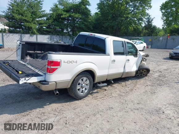 2010 Ford F-150 XL with VIN 1FTFW1EV8AFD48274, listed as a IAAI auction lot 42487429 with 249,774 mi miles and . Bid and sale history available at DreamBid. Image 4.