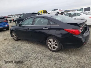 2013 Hyundai Sonata Limited with VIN 5NPEC4ACXDH634308, listed as a Copart auction lot 43289705 with 184,707 mi miles and Salvage Title. Bid and sale history available at DreamBid. Image 2.