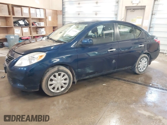 2012 Nissan Versa SL with VIN 3N1CN7AP3CL857068, listed as a IAAI auction lot 41829701 with 196,892 mi miles. Bid and sale history available at carsss.com. Image 2.