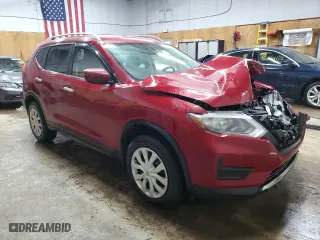 2017 Nissan Rogue SL with VIN JN8AT2MV2HW260832, listed as a Copart auction lot 46589695 with 89,698 mi miles and Clean Title. Bid and sale history available at carsss.com. Image 4.