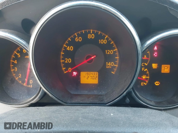2005 Nissan Altima 2.5 S with VIN 1N4AL11DX5N496959, listed as a IAAI auction lot 41801631 with 190,433 mi miles. Bid and sale history available at carsss.com. Image 7.