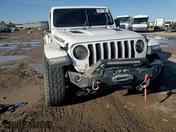 2020 Jeep Wrangler Unlimited Rubicon с VIN 1C4HJXFN8LW342681, выставлен на аукционе Copart как лот 88601185 с пробегом 53 065 миль миль и Списание • Salvage title. История ставок и продаж доступна на DreamBid. Изображение 11.