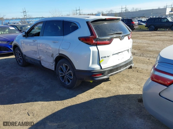 2022 Honda CR-V EX with VIN 2HKRW2H59NH640011, listed as a IAAI auction lot 41448725 with 45,131 mi miles. Bid and sale history available at carsss.com. Image 3.