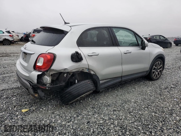 2016 FIAT 500X Trekking Plus with VIN ZFBCFXET1GP377528, listed as a Copart auction lot 83615184 with 112,183 mi miles and Salvage title. Bid and sale history available at DreamBid. Image 3.