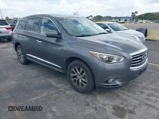 2015 Infiniti QX60 with VIN 5N1AL0MM6FC510817, listed as a IAAI auction lot 41890968 with 179,917 mi miles. Bid and sale history available at carsss.com. Image 1.