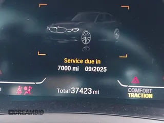 2022 BMW 3 Series 330i with VIN 3MW5R1J08N8C37393, listed as a IAAI auction lot 41712629 with 37,423 mi miles and . Bid and sale history available at DreamBid. Image 15.