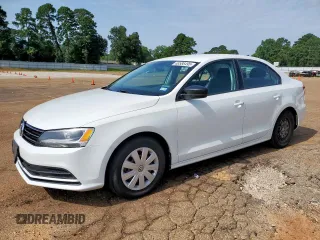 2015 Volkswagen Jetta S with VIN 3VW2K7AJ0FM347026, listed as a Copart auction lot 63586495 with 95,552 mi miles and Salvage title. Bid and sale history available at DreamBid. Image 1.