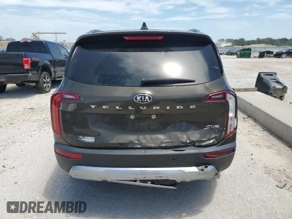 2020 Kia Telluride S with VIN 5XYP64HC1LG091796, listed as a Copart auction lot 61948035 with 88,649 mi miles and Salvage title. Bid and sale history available at DreamBid. Image 6.
