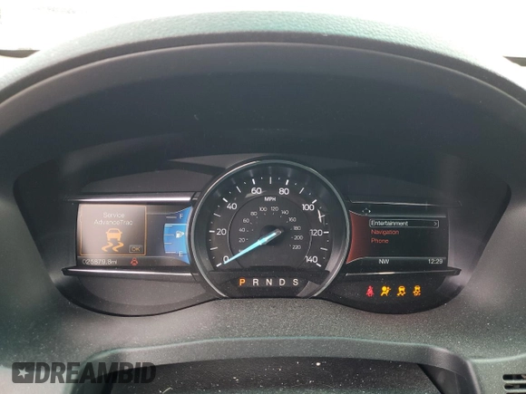 2016 Ford Explorer XLT with VIN 1FM5K7D86GGC88077, listed as a Copart auction lot 53350125 with 25,879 mi miles and Salvage Title. Bid and sale history available at carsss.com. Image 9.