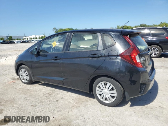 2016 Honda Fit LX with VIN JHMGK5H55GX004874, listed as a Copart auction lot 51515865 with 0 mi miles and Salvage Title. Bid and sale history available at carsss.com. Image 2.