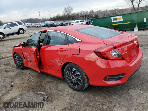 2017 Honda Civic Sedan LX with VIN 2HGFC2F57HH534766, listed as a Copart auction lot 43627195 with 102,586 mi miles and Salvage Title. Bid and sale history available at carsss.com. Image 2.
