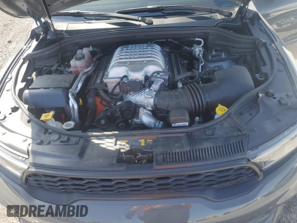 2023 Dodge Durango SRT Hellcat Premium with VIN 1C4SDJH91PC584844, listed as a Copart auction lot 56479704 with 5,077 mi miles and Clean Title. Bid and sale history available at DreamBid. Image 12.