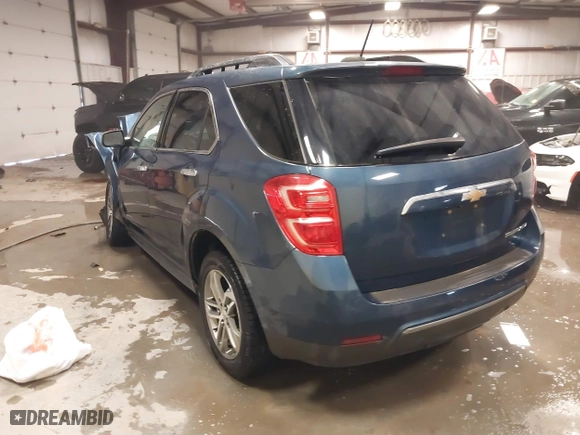 2016 Chevrolet Equinox LTZ with VIN 2GNALDEKXG6134522, listed as a IAAI auction lot 41566266 with 174,278 mi miles. Bid and sale history available at carsss.com. Image 3.