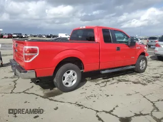 2014 Ford F-150 XL with VIN 1FTFX1CT2EKE45188, listed as a Copart auction lot 49287235 with 272,338 mi miles and Salvage Title. Bid and sale history available at carsss.com. Image 3.