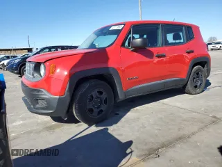 2017 Jeep Renegade Sport with VIN ZACCJAAH6HPF00397, listed as a Copart auction lot 43770855 with 92,729 mi miles and Clean Title. Bid and sale history available at DreamBid. Image 1.
