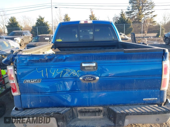 2014 Ford F-150 XL with VIN 1FTFW1EF9EKF51826, listed as a IAAI auction lot 41447705 with 144,051 mi miles. Bid and sale history available at carsss.com. Image 16.