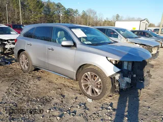 2017 Acura MDX Technology with VIN 5FRYD3H54HB009787, listed as a IAAI auction lot 41353525 with 112,269 mi miles and . Bid and sale history available at carsss.com. Image 1.
