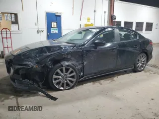 2019 Mazda 3 w/Select Pkg with VIN 3MZBPAAL7KM108549, listed as a Copart auction lot 83036084 with 93,145 mi miles and Salvage Title. Bid and sale history available at carsss.com. Image 1.