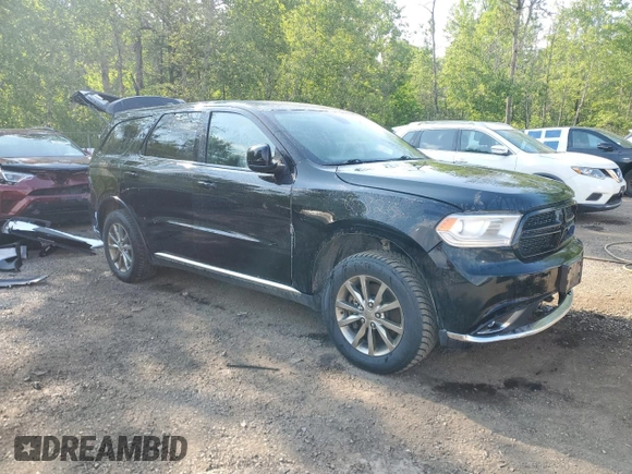 2018 Dodge Durango Special Service with VIN 1C4SDJFT4JC456734, listed as a Copart auction lot 60209895 with 215,624 mi miles and Salvage title. Bid and sale history available at DreamBid. Image 4.
