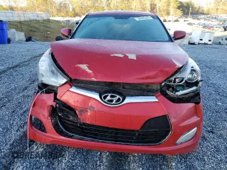2012 Hyundai Veloster w/Black Int with VIN KMHTC6AD3CU071629, listed as a Copart auction lot 50325325 with 64,351 mi miles and Salvage title. Bid and sale history available at DreamBid. Image 5.