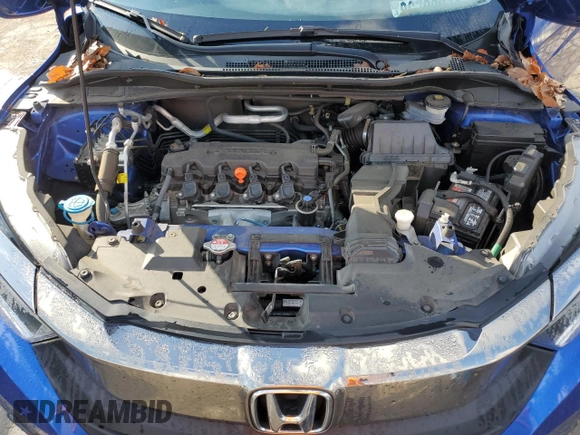 2021 Honda HR-V EX-L with VIN 3CZRU5H79MM705631, listed as a Copart auction lot 86792974 with 44,864 mi miles and Salvage Title. Bid and sale history available at carsss.com. Image 14.