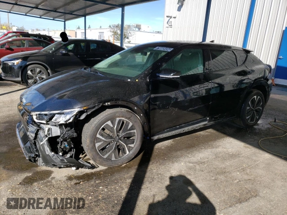 2024 Kia EV6 Wind with VIN KNDC34LA9R5211939, listed as a Copart auction lot 75668494 with 5,758 mi miles and Salvage Title. Bid and sale history available at carsss.com. Image 1.