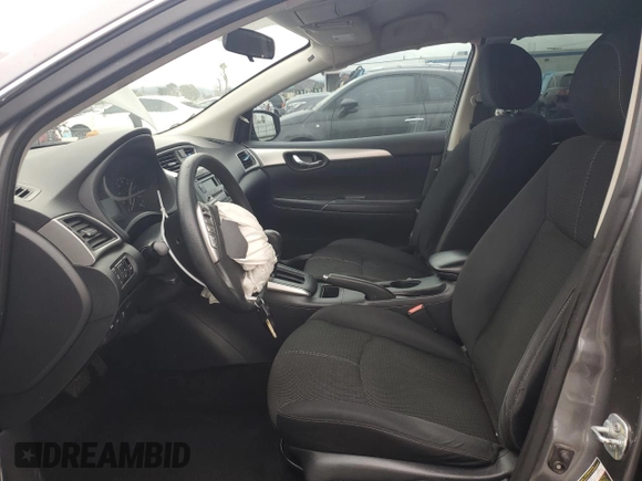 2017 Nissan Sentra S with VIN 3N1AB7AP7HY285402, listed as a Copart auction lot 45197715 with 128,937 mi miles and Salvage title. Bid and sale history available at DreamBid. Image 7.
