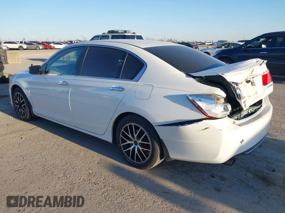2015 Honda Accord Sport with VIN 1HGCR2F51FA083086, listed as a IAAI auction lot 41411266 with 205,186 mi miles and . Bid and sale history available at DreamBid. Image 3.
