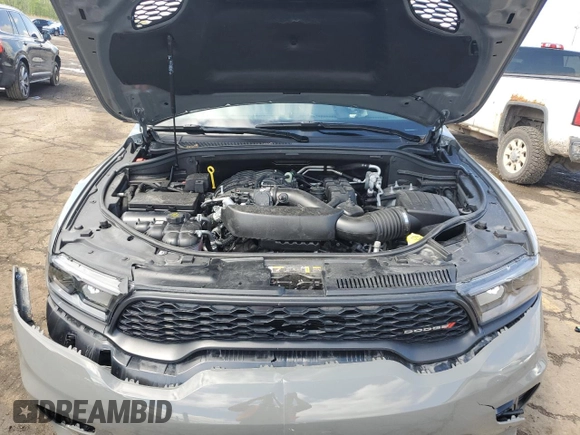 2025 Dodge Durango GT Plus with VIN 1C4RDJDG7SC503972, listed as a Copart auction lot 56074765 with 7,104 mi miles and Salvage title. Bid and sale history available at DreamBid. Image 11.