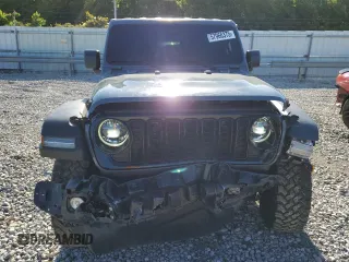 2024 Jeep Wrangler Sport S with VIN 1C4PJXDG2RW346671, listed as a Copart auction lot 57966375 with 9,430 mi miles and Salvage title. Bid and sale history available at DreamBid. Image 5.