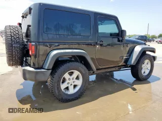 2017 Jeep Wrangler Sport z VIN 1C4GJWAG4HL596086, wystawiony jako Copart lot #59043455 z przebiegiem 128 610 mil mil oraz Czysty tytuł • Clean title. Historia ofert i sprzedaży dostępna na DreamBid. Obrazek 3.