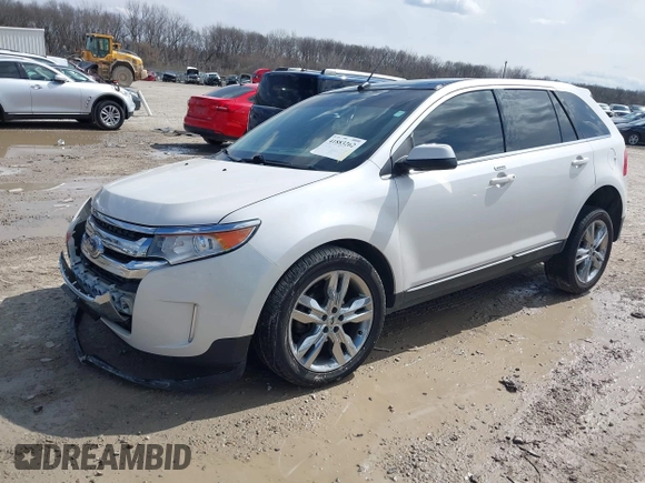 2013 Ford Edge Limited with VIN 2FMDK4KC1DBA01085, listed as a IAAI auction lot 41883262 with 140,816 mi miles. Bid and sale history available at carsss.com. Image 17.