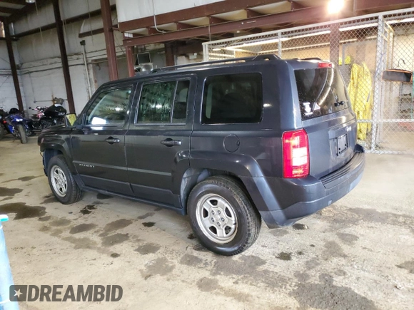 2014 Jeep Patriot Sport with VIN 1C4NJPBB4ED814453, listed as a Copart auction lot 52360025 with 110,848 mi miles and Salvage Title. Bid and sale history available at carsss.com. Image 2.