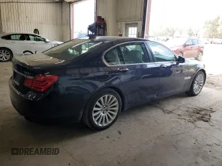 2012 BMW 7 Series 750i xDrive with VIN WBAKC6C5XCC396660, listed as a Copart auction lot 55325095 with 106,667 mi miles and Clean Title. Bid and sale history available at DreamBid. Image 3.