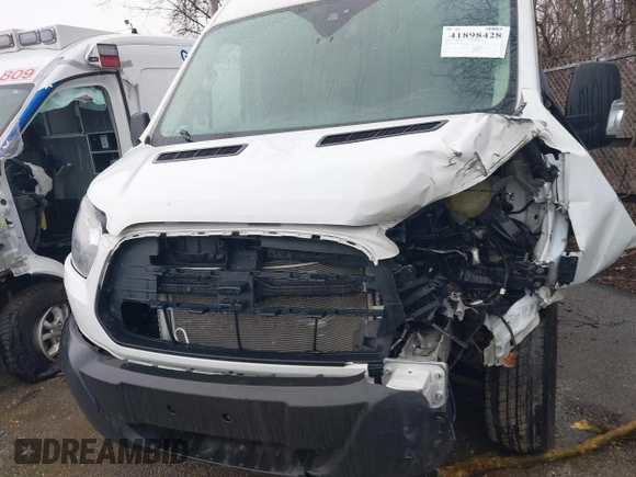 2019 Ford Transit with VIN 1FTYR2CM1KKA10613, listed as a IAAI auction lot 41898428 with 442,144 mi miles. Bid and sale history available at carsss.com. Image 12.