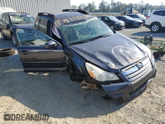 2013 Subaru Outback Premium with VIN 4S4BRCGCXD3281790, listed as a Copart auction lot 74558934 with 114,823 mi miles and Salvage Title. Bid and sale history available at carsss.com. Image 4.