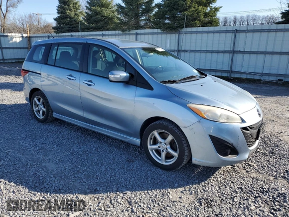 2013 Mazda 5 Touring with VIN JM1CW2CL7D0150111, listed as a Copart auction lot 54171365 with 186,575 mi miles and Salvage Title. Bid and sale history available at carsss.com. Image 4.
