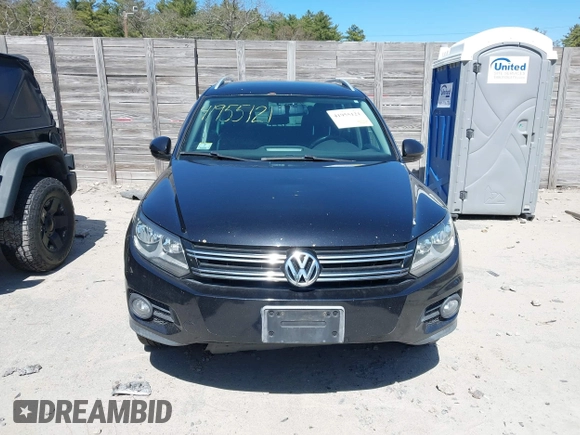 2012 Volkswagen Tiguan SEL with VIN WVGAV7AX2CW529232, listed as a IAAI auction lot 41955121 with 164,885 mi miles and . Bid and sale history available at DreamBid. Image 12.