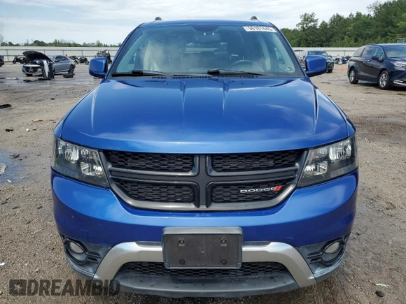 2015 Dodge Journey Crossroad with VIN 3C4PDCGG4FT605710, listed as a Copart auction lot 56181445 with 57,297 mi miles and Salvage title. Bid and sale history available at DreamBid. Image 5.
