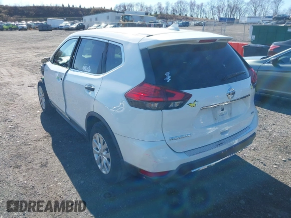 2017 Nissan Rogue SV with VIN KNMAT2MV8HP595664, listed as a IAAI auction lot 41932361 with 89,842 mi miles. Bid and sale history available at carsss.com. Image 3.