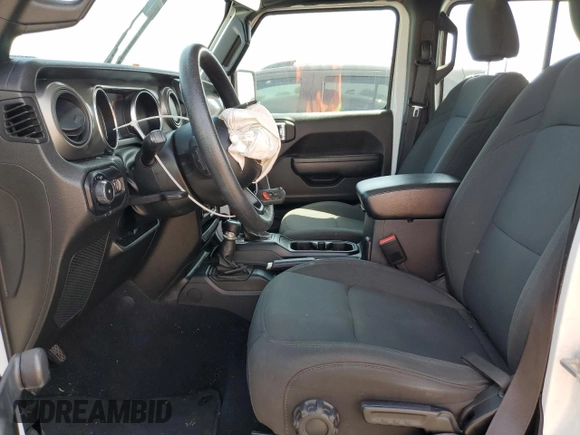 2021 Jeep Wrangler Unlimited Sport S с VIN 1C4HJXDG6MW816651, выставлен на аукционе Copart как лот 51362795 с пробегом 53 958 миль миль и Списание • Salvage title. История ставок и продаж доступна на DreamBid. Изображение 7.