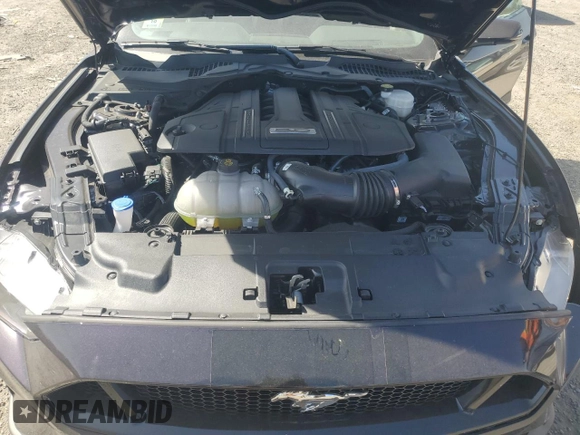 2022 Ford Mustang GT with VIN 1FA6P8CF8N5137837, listed as a Copart auction lot 54605985 with 3,270 mi miles and Salvage title. Bid and sale history available at DreamBid. Image 11.