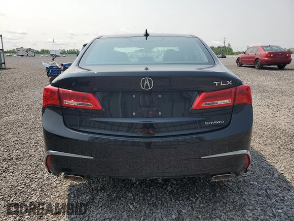 2018 Acura TLX Technology with VIN 19UUB3F58JA800199, listed as a Copart auction lot 63210095 with 89,225 mi miles and Salvage title. Bid and sale history available at DreamBid. Image 6.