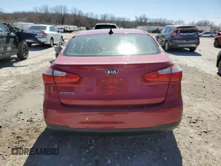 2015 Kia Forte LX with VIN KNAFX4A64F5338090, listed as a Copart auction lot 49138065 with 129,778 mi miles and Salvage Title. Bid and sale history available at carsss.com. Image 6.